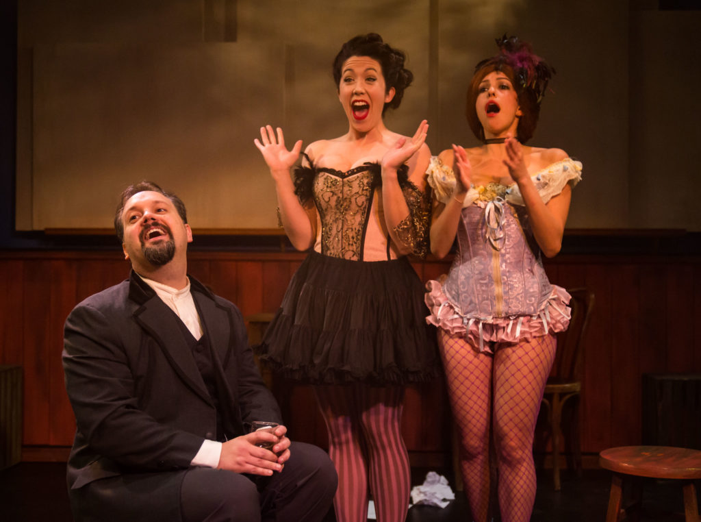 Photo from Sacred Fools Theater Company's "Tangerine Sunset."