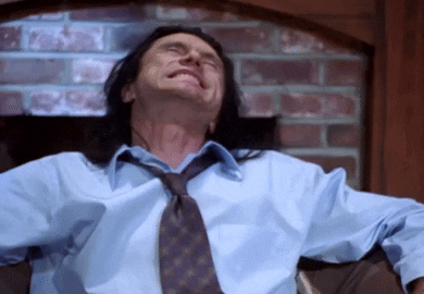 Tommy Wiseau crying