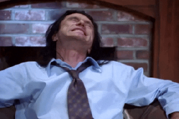 Tommy Wiseau crying
