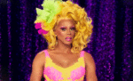 Ru Paul winking