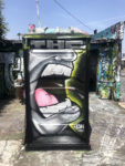 Graffiti art at the Graff Lab.