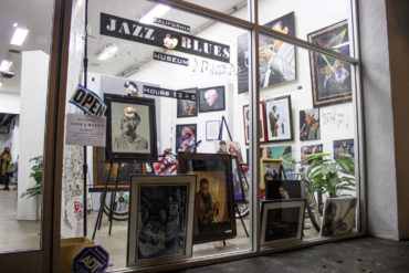 The California Jazz and Blues Museum.