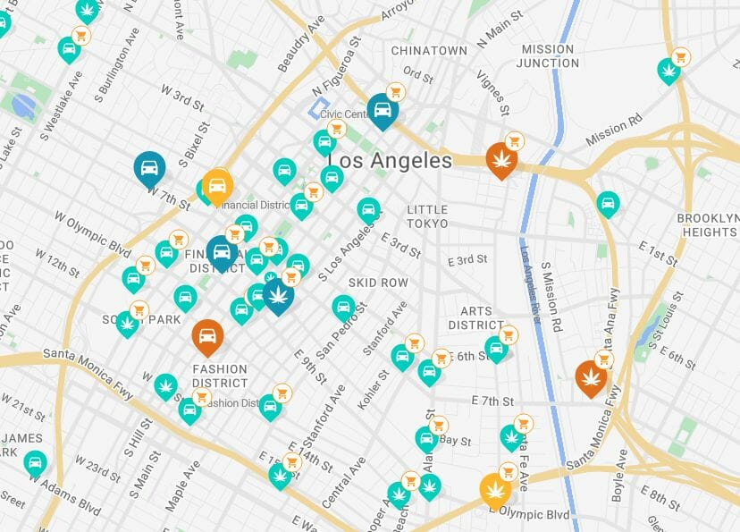 Weedmaps Los Angeles