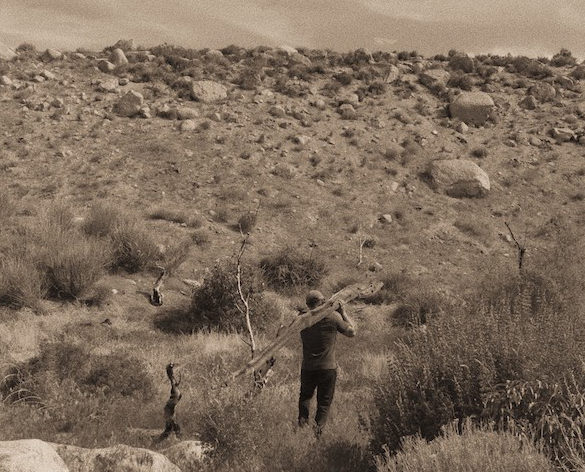 James Kaelan in Lone Pine.