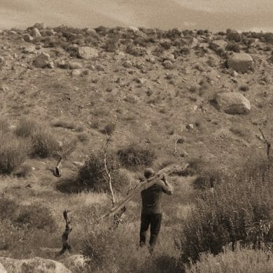 James Kaelan in Lone Pine.