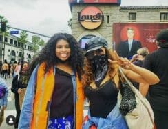 Sade Sellers with friend