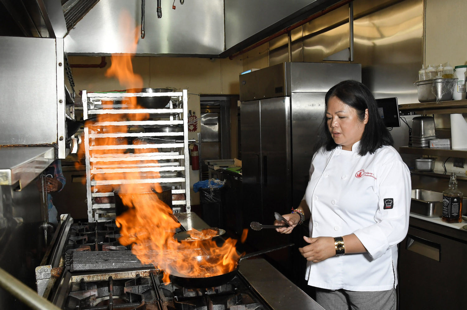 Yamashiro's executive chef, Vallerie Castillo Archer.