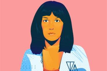 Eve Babitz illustration.