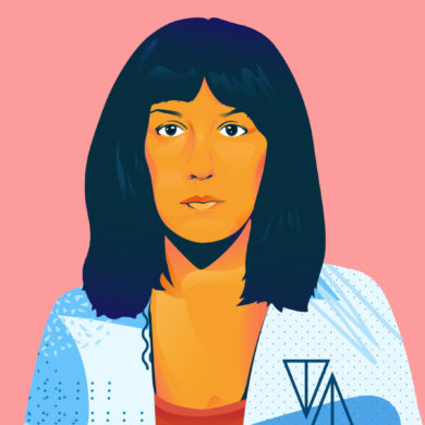 Eve Babitz illustration.